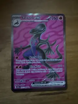 Pokemon TCG Salazzle EX 101/088 Perfect Order Holo Ultra Rare Card - Image 1