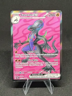 Salazzle ex 101/088 Ultra Rare Pokemon TCG Perfect Order - Image 1