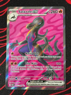 Pokemon TCG Salazzle EX 101/088 | Perfect Order | Full Art Ultra Rare | NM/M - Image 1