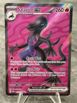 Pokemon TCG Salazzle Ex 101/088 Full Art Perfect Order NM - Image 1