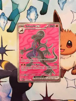 Pokemon TCG Salazzle EX 101/088 Full Art Perfect Order NM/M - Image 1