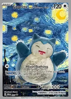 Snorlax hp120 Gold Metal Pokemon Card-Collectible Gift Display！HOT! - Image 1