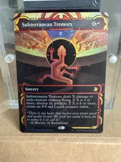 MTG Subterranean Tremors Secrets of Strixhaven Mystical Archive Foil - Image 1