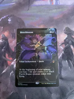 Bitterblossom (Anime Borderless) Wilds of Eldraine: Enchanting Tales Foil - Image 1