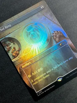 Sol Ring Foil R 2467 Fallout Secret Lair SLD MTG NM+ - Image 3
