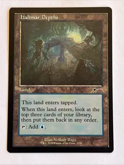 Halimar Depths Magic the Gathering Secret Lair Drop Series Dandan Retro Frame - Image 1