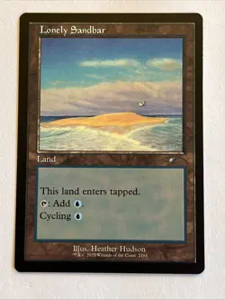 1x Lonely Sandbar - 2161, Retro Frame, Secret Lair Dandan, MTG NM - Image 1