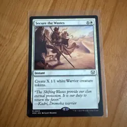 Secure The Wastes - N/M - March Of The Marchine Magic The Gathering MTG - Image 1