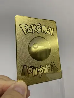 Mew hp100 Gold Metal Pokemon Card-Collectible Gift Display！HOT! - Image 2
