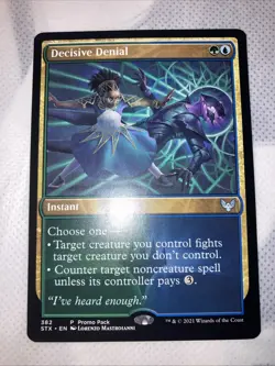 Magic The Gathering Decisive Denial Promo - Image 1