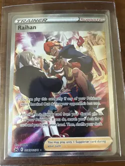 Pokemon TCG Raihan Crown Zenith: Galarian Gallery GG65/GG70 Holo Ultra Rare - Image 1