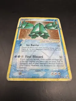 Pokemon TCG Regice Gold Star 90/92 Ex Legend Maker - Image 1