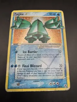 Pokemon TCG Regice Gold Star 90/92 Ex Legend Maker - Image 2