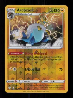 REVERSE HOLO ARCTOZOLT RARE HOLO 066/189 NM POKEMON - Image 1