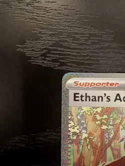 Pokemon Ethan's Adventure 236/182 Sv10 Special Illustration Rare Full Art Holo - Image 2