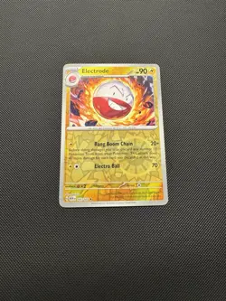 Pokemon TCG Electrode 101/165 Sv: Scarlet & Violet 151 Reverse Holo Near Mint - Image 2