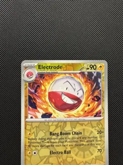 Pokemon TCG Electrode 101/165 Sv: Scarlet & Violet 151 Reverse Holo Near Mint - Image 3