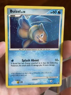 Buizel DP13 Holo Promo Diamond and Pearl Promos Pokemon LP - Image 1
