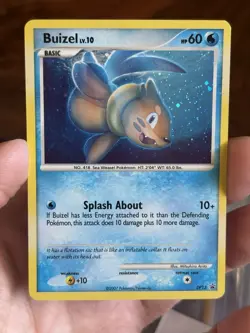 Buizel DP13 Holo Promo Diamond and Pearl Promos Pokemon LP - Image 2