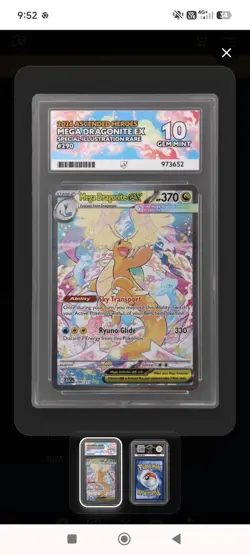 Pokemon Ascended Heroes Mega Gengar Mega Dragonite And Pikachu. Ace10 Sequential - Image 1