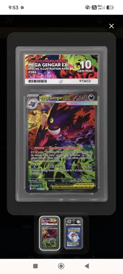 Pokemon Ascended Heroes Mega Gengar Mega Dragonite And Pikachu. Ace10 Sequential - Image 2