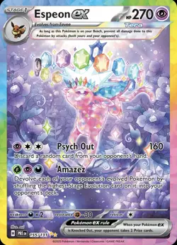Espeon EX hp270 Gold Metal Pokemon Card-Collectible Gift Display！HOT! - Image 1