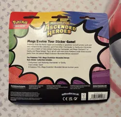 🔥👾Pokemon TCG Tech Sticker Collection 2-Pack Bundle Charizard Gengar SEALED - Image 5