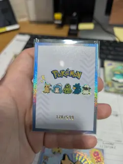 TEXTURED 3D Mimikyu mengka Hit Serialized #'d 128 Out Of 599 rare pokemon - Image 2