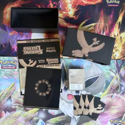 Pokemon 2017 Ho-Oh TCG Shinning Legends ETB w/ Dividers & Sleeves *EMPTY* - Image 2