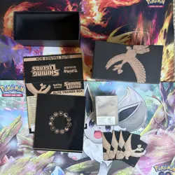 Pokemon 2017 Ho-Oh TCG Shinning Legends ETB w/ Dividers & Sleeves *EMPTY* - Image 3
