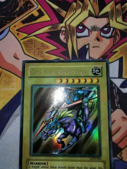 Gaia The Fierce Knight lob-006 *FADED* Unltd Ed (NM) Ultra Rare Yu-Gi-Oh! - Image 3
