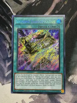 Yu-Gi-Oh! - Shining Sarcophagus - LEDE-EN051 - Secret Rare - 1st Edition - NM - Image 1