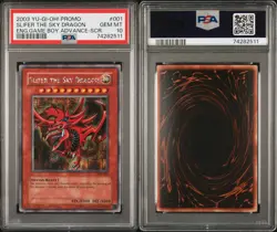 Yu‑Gi‑Oh! GBI-Set PSA10 - Slifer, Obelisk, Ra - Secret Rare (sequential number) - Image 2