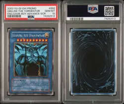 Yu‑Gi‑Oh! GBI-Set PSA10 - Slifer, Obelisk, Ra - Secret Rare (sequential number) - Image 3