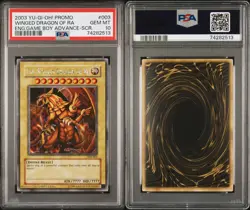 Yu‑Gi‑Oh! GBI-Set PSA10 - Slifer, Obelisk, Ra - Secret Rare (sequential number) - Image 4