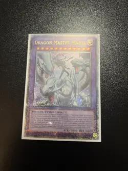 Konami Dragon Master Magia Fusion Effect 1st Ed Holo BLTR-EN118 Yu-Gi-Oh! ATK 5… - Image 1