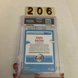 2023 Donruss Puka Nacua #357 Rated Rookie PSA 10 - Image 2