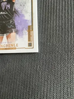 Temi Fagbenle 2025 Panini Impeccable WNBA Gold 10/25 Valkyries - Image 5