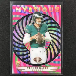 2023 Illusions Football Tanner Mckee Mystique Rookie Pink 96/399 #36 - Image 1