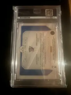 2022 National Treasures Josh Giddey Chet Holmgren RC Rookie DUAL AUTO /99 PSA 9 - Image 2