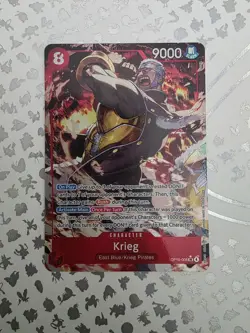 Krieg OP15-008 Rare (Alt Art) - One Piece Card Game ENGLISH NM-MINT - Image 1