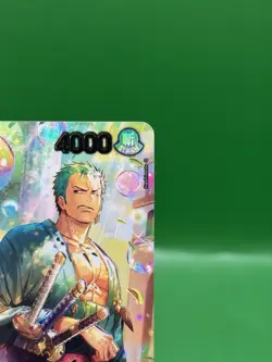 Roronoa Zoro PRB02-006 (SP) The Azure Sea's Seven OP14 One Piece PACK FRESH - Image 4