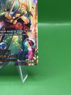 Roronoa Zoro PRB02-006 (SP) The Azure Sea's Seven OP14 One Piece PACK FRESH - Image 5