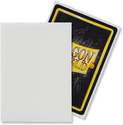 10 Packs Dragon Shield Matte White Standard Size 100 ct Card Sleeves - Image 5