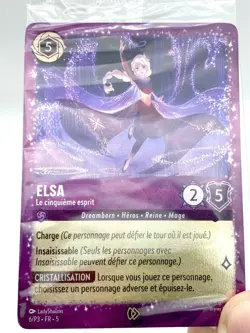LORCANA carte promo FR5 6/P3 Elsa 🌟Foil🌟neuve sous blister! - Image 1