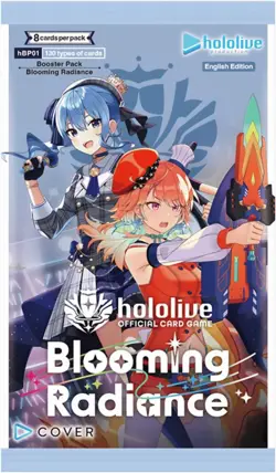 Hololive Official Card Game: Blooming Radiance Booster Box - 12 Packs - Image 2
