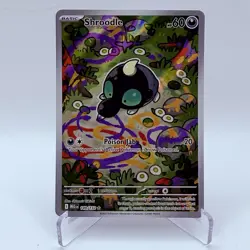 Shroodle 149/132 Mega Evolution Illustration Rare Near Mint Pokemon TCG - Image 1