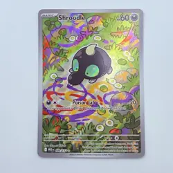 Shroodle 149/132 Mega Evolution Illustration Rare Near Mint Pokemon TCG - Image 4