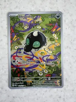 Pokemon TCG: Shroodle 149/132 Illustration Rare - Mega Evolution - NM/Mint - Image 1