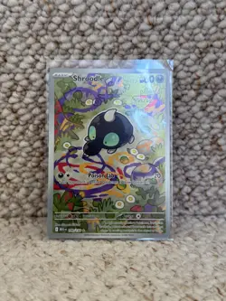 Pokemon TCG Mega Evolution Shroodle Card 149/132 Illustration Rare, English, NM - Image 1
